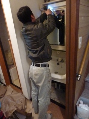 札幌　リフォーム　洗面台　４.jpg